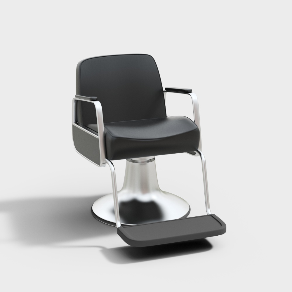 chaise de miroir de salon de coiffure