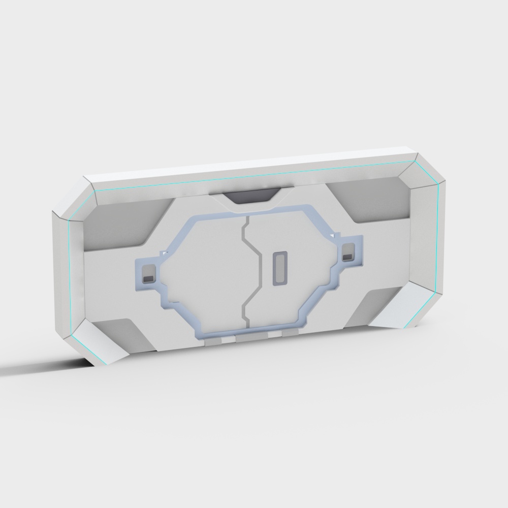 Video game city gate