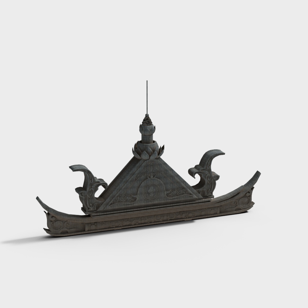 Ancient Styled Bow 3D model