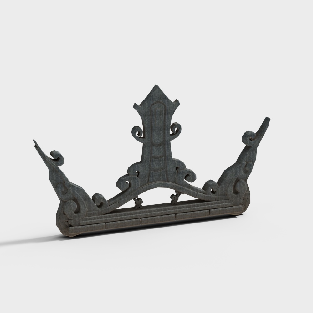 House stone carving roof molding decorative modeling