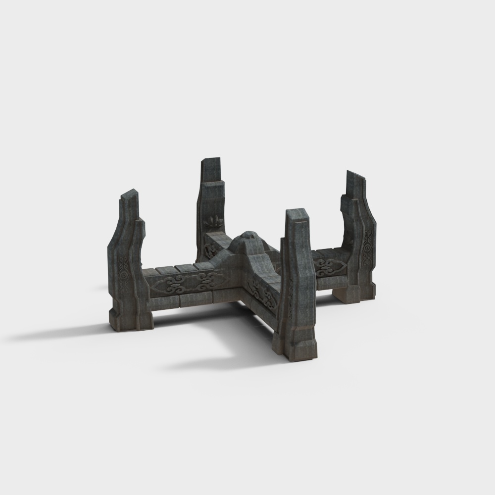 House stone carving roof molding decorative modeling