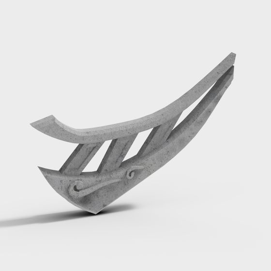 Ancient Elegance Sword 3D model