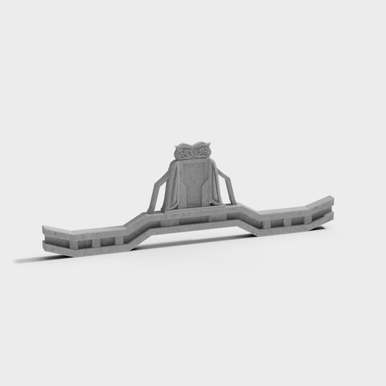 Ancient Gate 3D Model