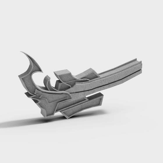 Futuristic Blade 3D model