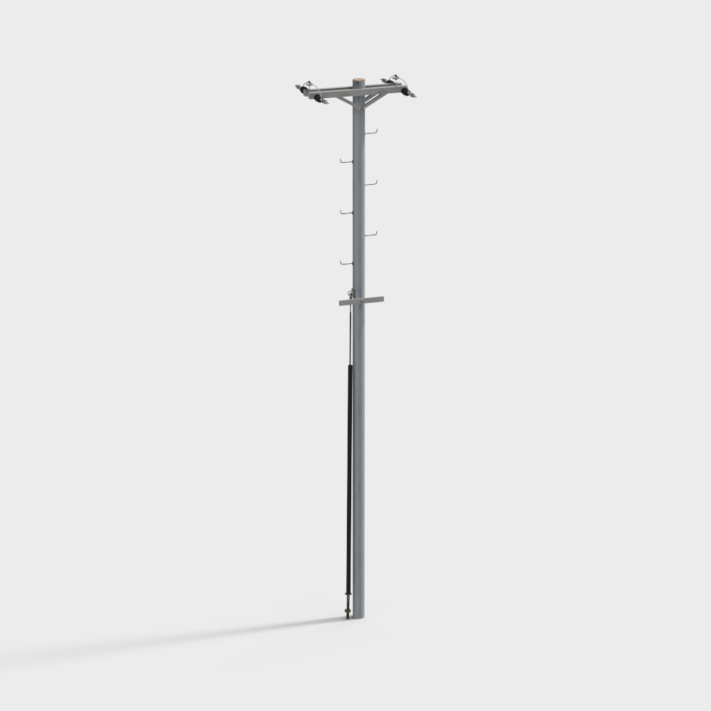 Futuristic Communication Tower 3D model