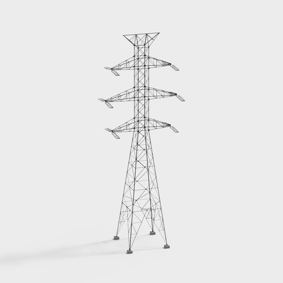 Power Tower 3D model