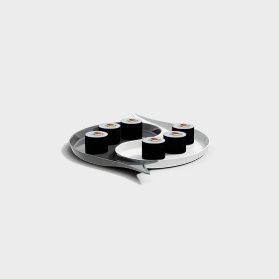 Sushi Tray 3D model for Modern Designs