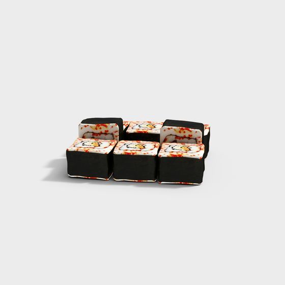 Oriental Sushi 3D model Collection