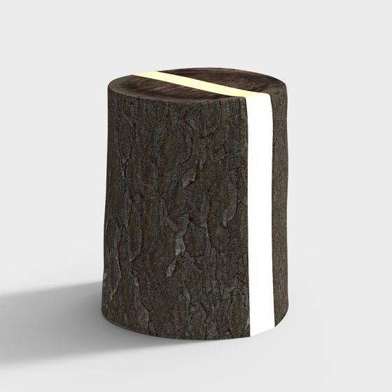 Natural Chair 3D model Inspired by Ancient Trees