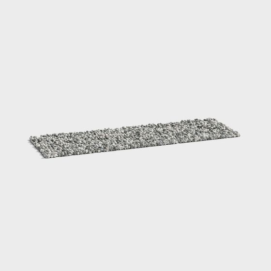 Pebble Rug 3D model