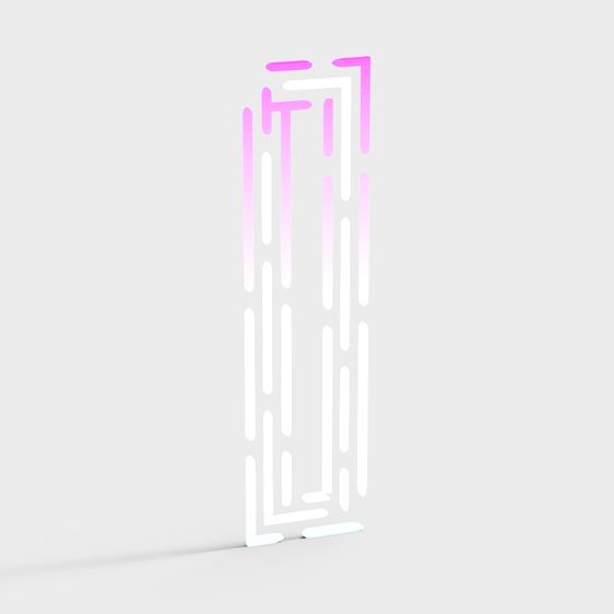 Neon Gate 3D model