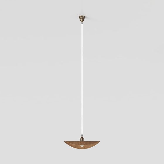 Unique Low-Poly 3D Pendant Light Model