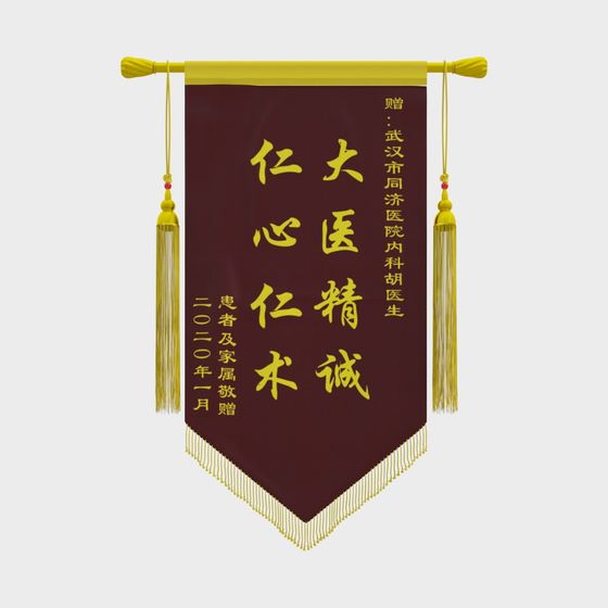 Traditional Chinese Medicine Banner 3D model