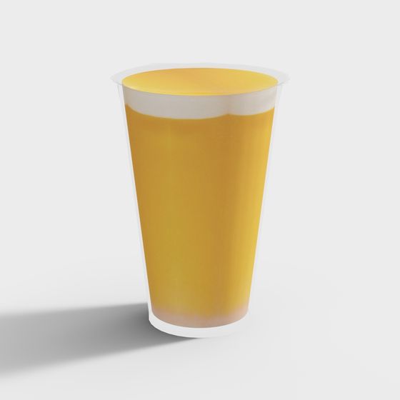 Bright Juice Cup 3D model for Creative Projects
