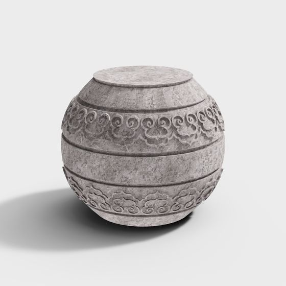 резные каменные колонны