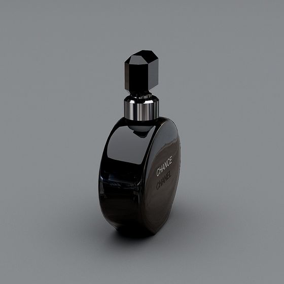 Chanel Chance Perfume Bottle 3D Model