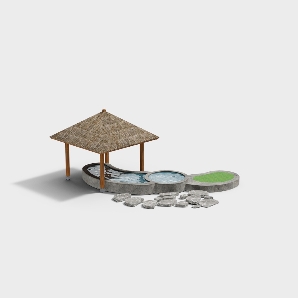 Tropical Pavilion 3D model