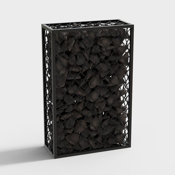 Urban Green Wall 3D model