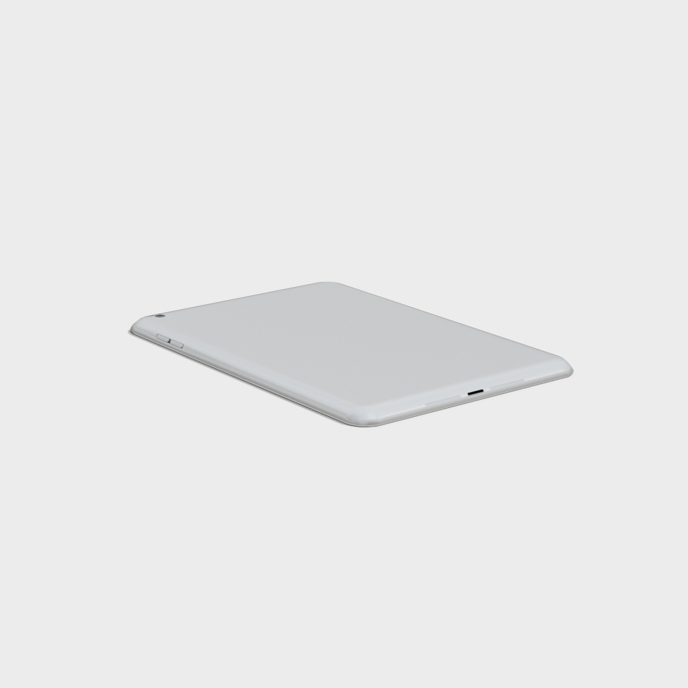 Sleek Minimalist Tablet 3D model