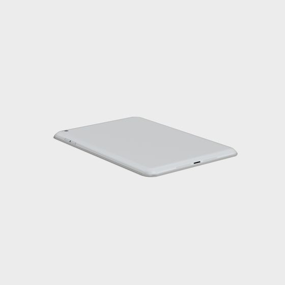 Sleek Minimalist Tablet 3D model