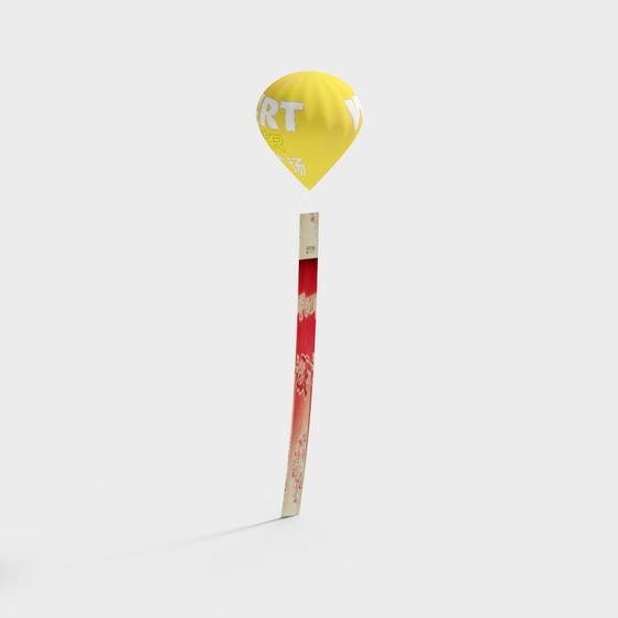 Vibrant Festival Balloon 3D model