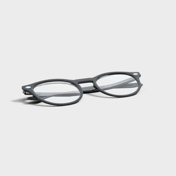 Stylish Low Poly Glasses 3D Model