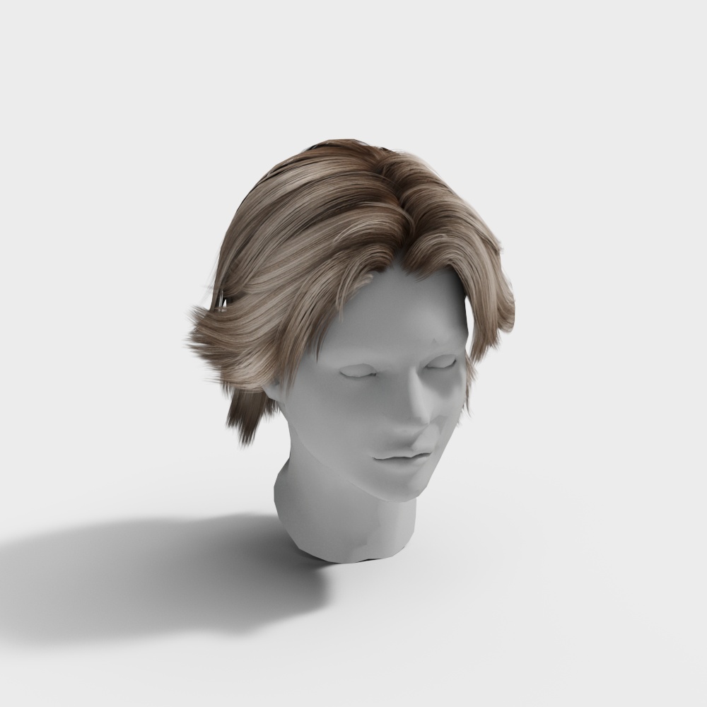 Optimized Low-Poly High-Detail Character 3D model