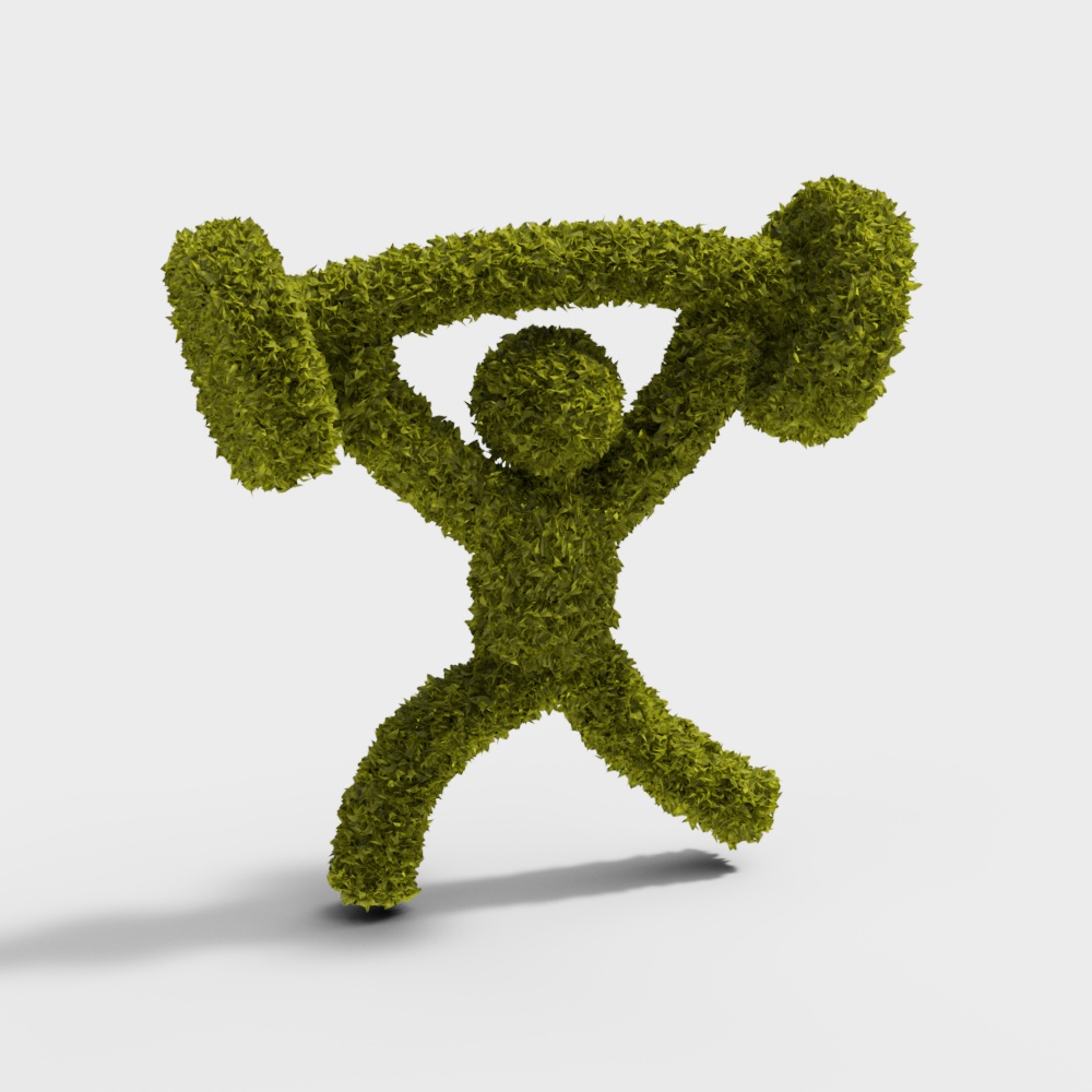 Leaf Weightlifter 3D Model