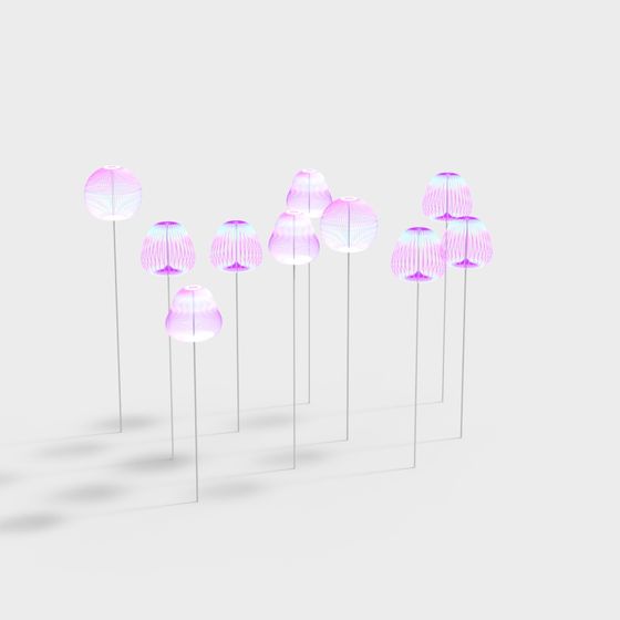 Futuristic 3D Light Model - Starglow