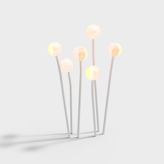 Future Glow 3D Model Light Fixtures