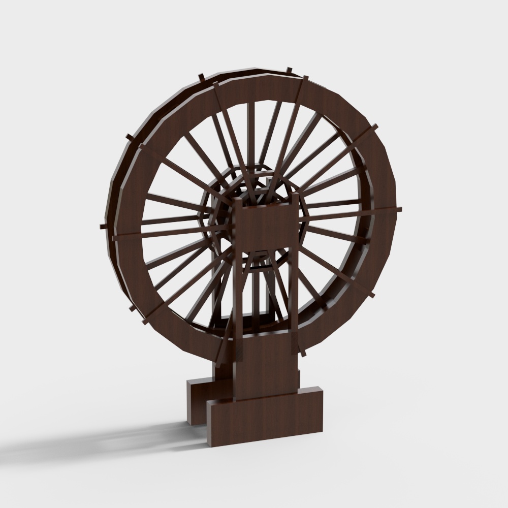 waterwheel landscape