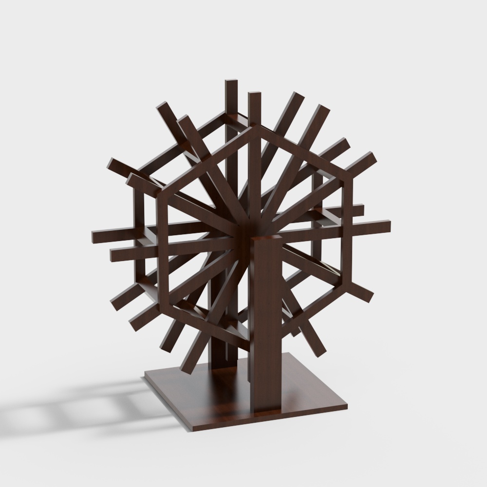 waterwheel landscape