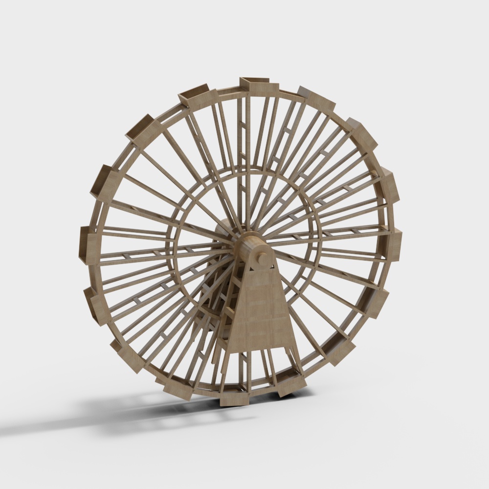 waterwheel landscape