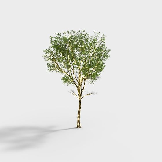 Illumination Tree 3D Model for Enchanting Designs