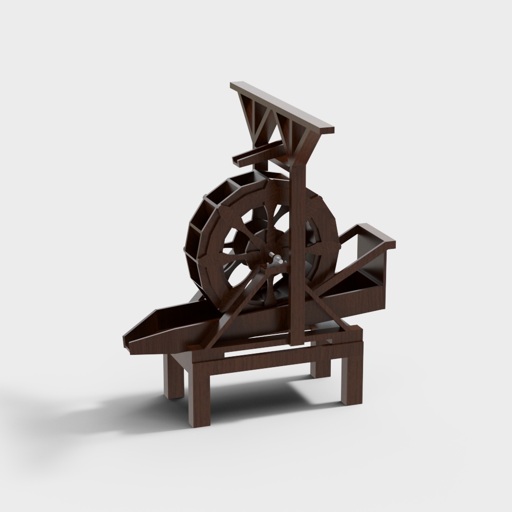 waterwheel landscape