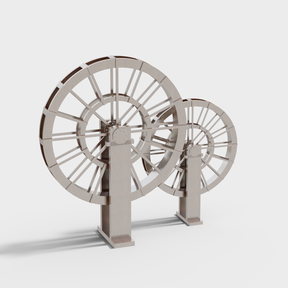 waterwheel landscape