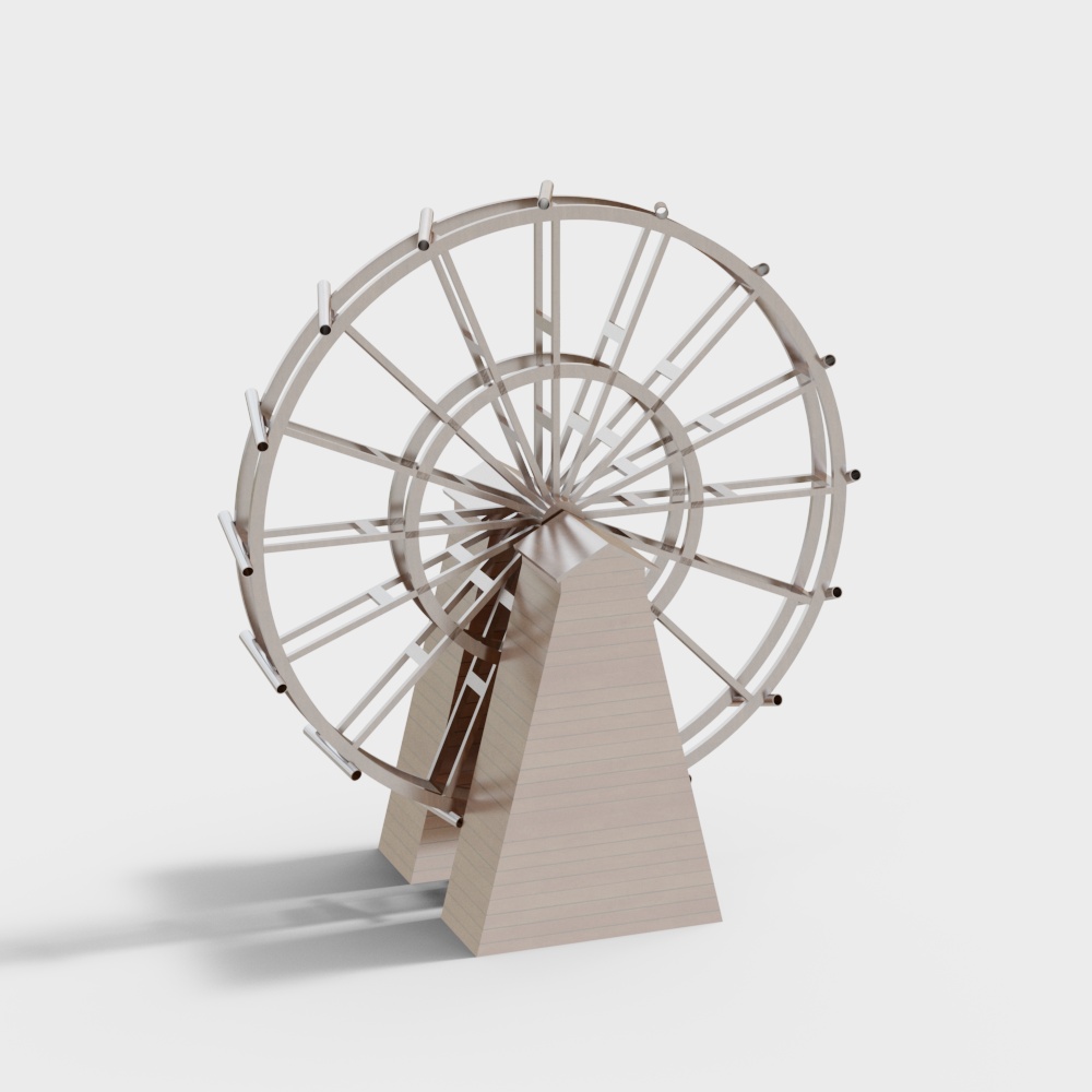 waterwheel landscape