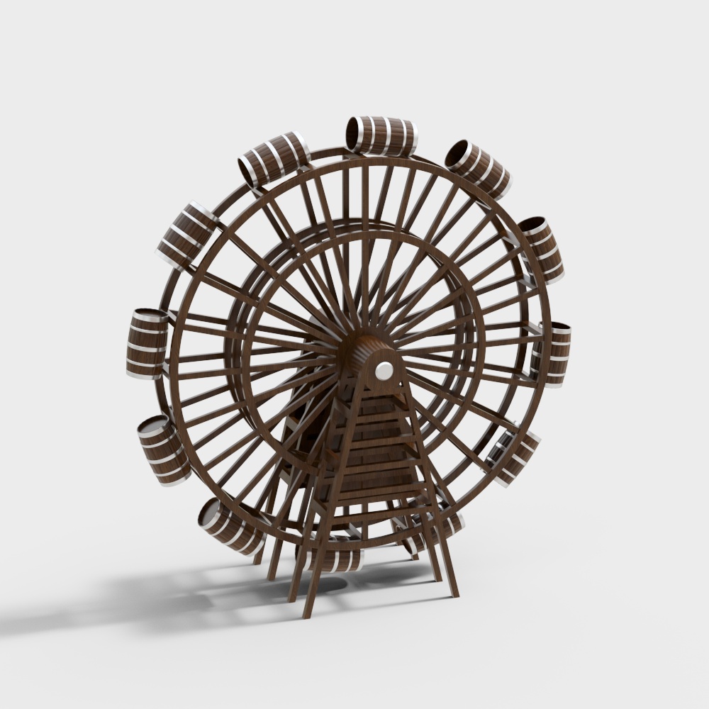 waterwheel landscape