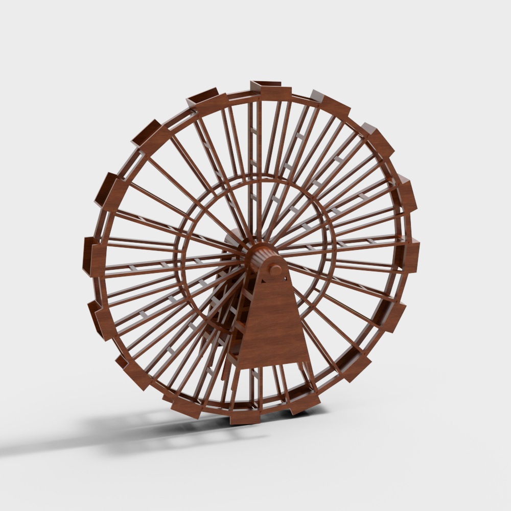 waterwheel landscape