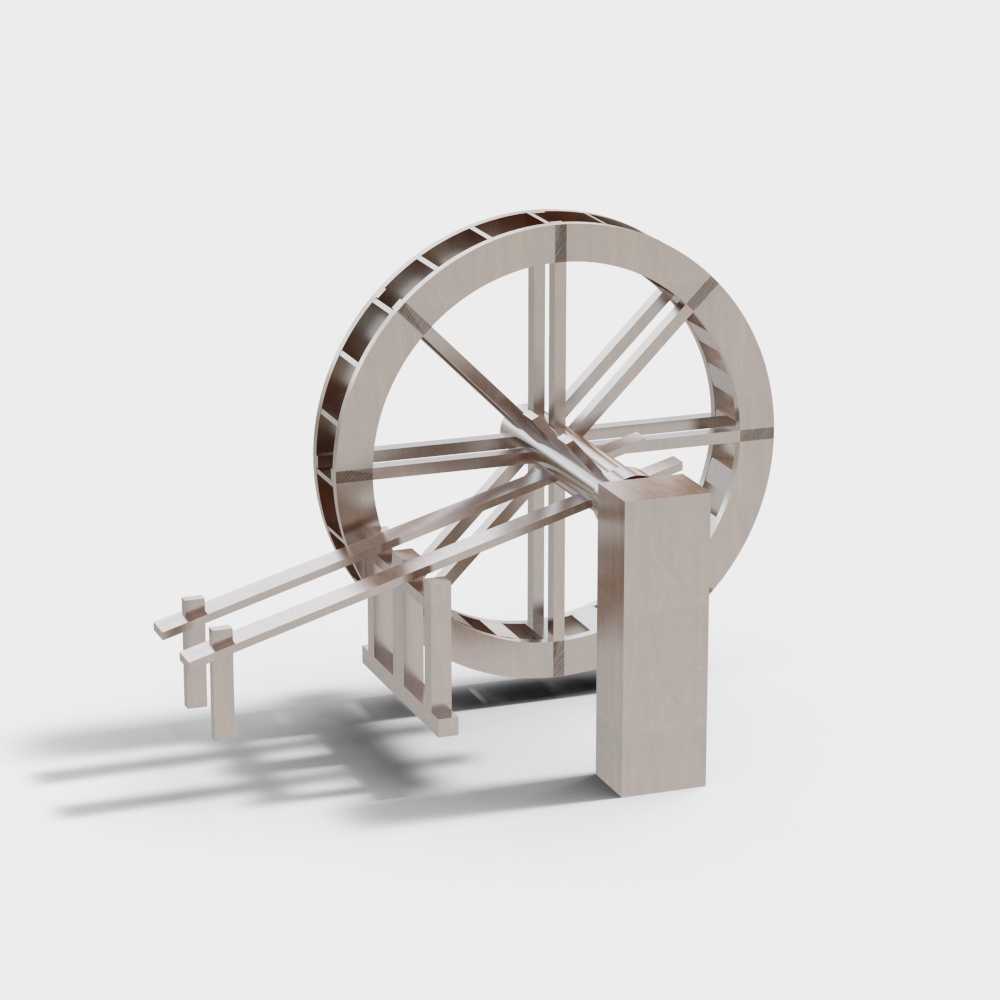 waterwheel landscape