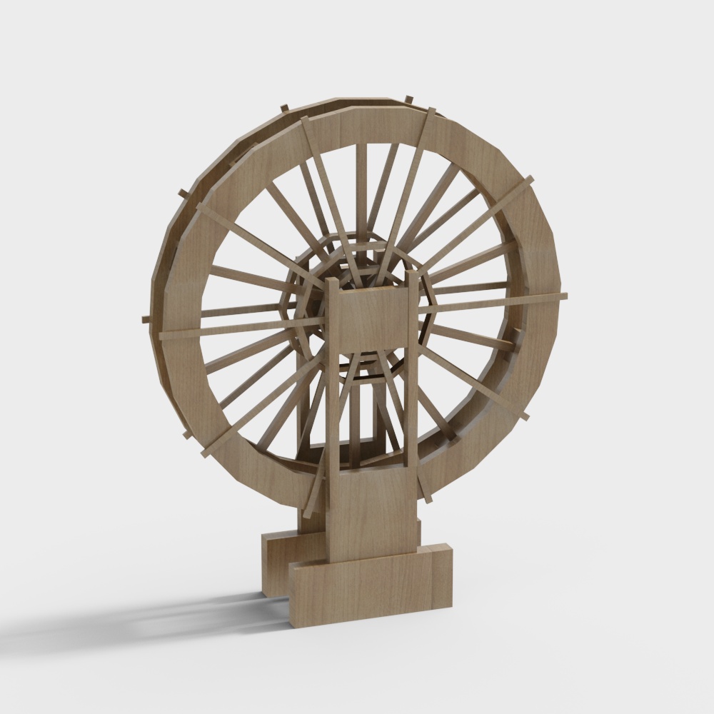 waterwheel landscape