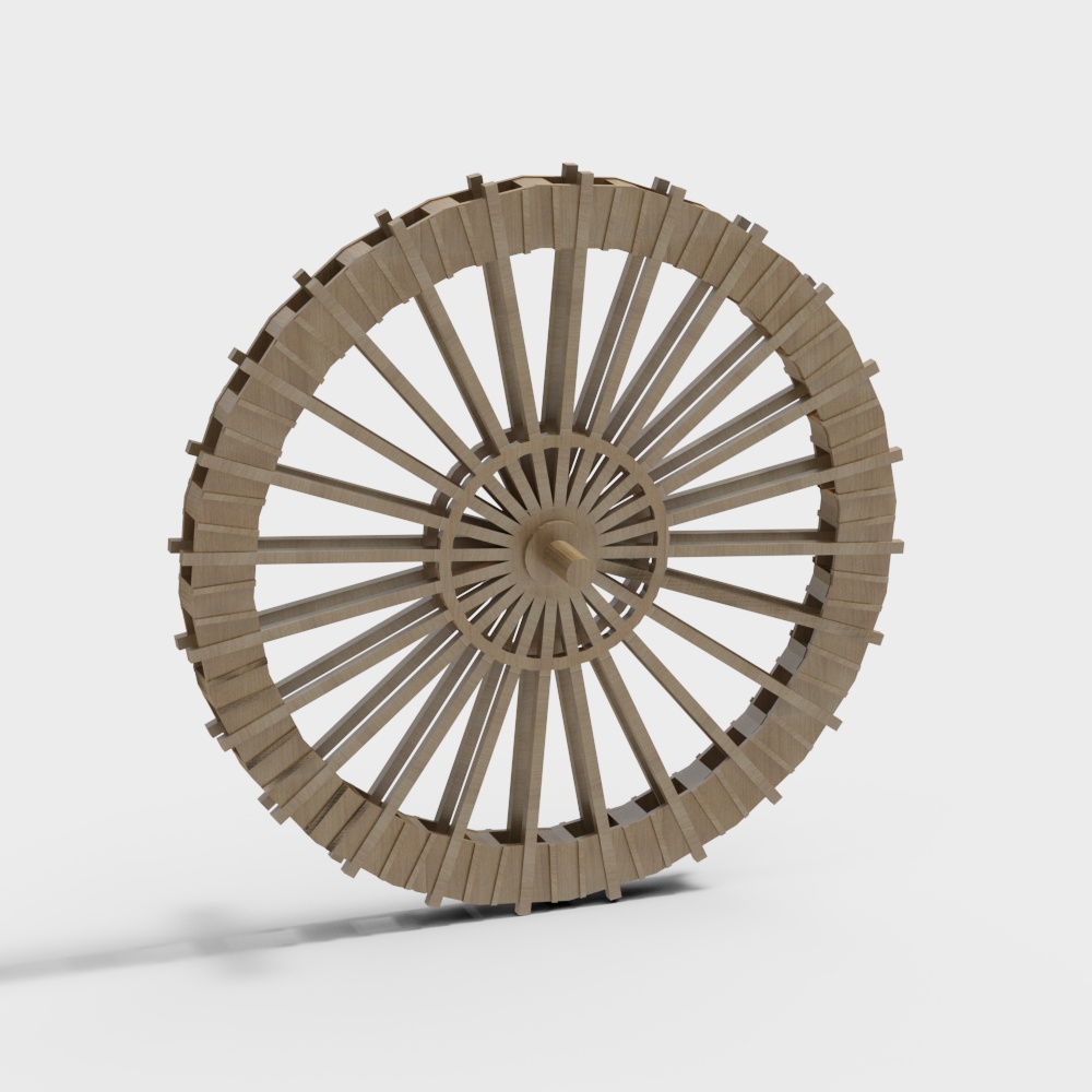 waterwheel landscape