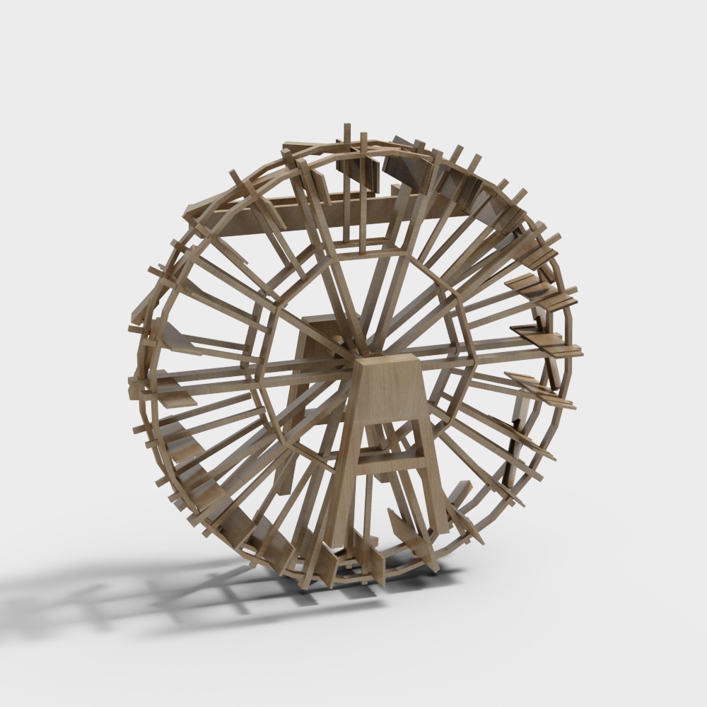 waterwheel landscape
