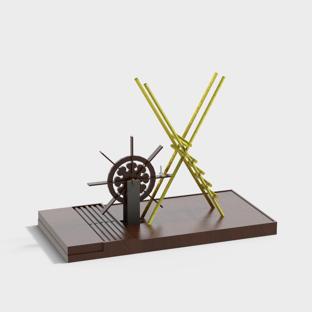 waterwheel landscape