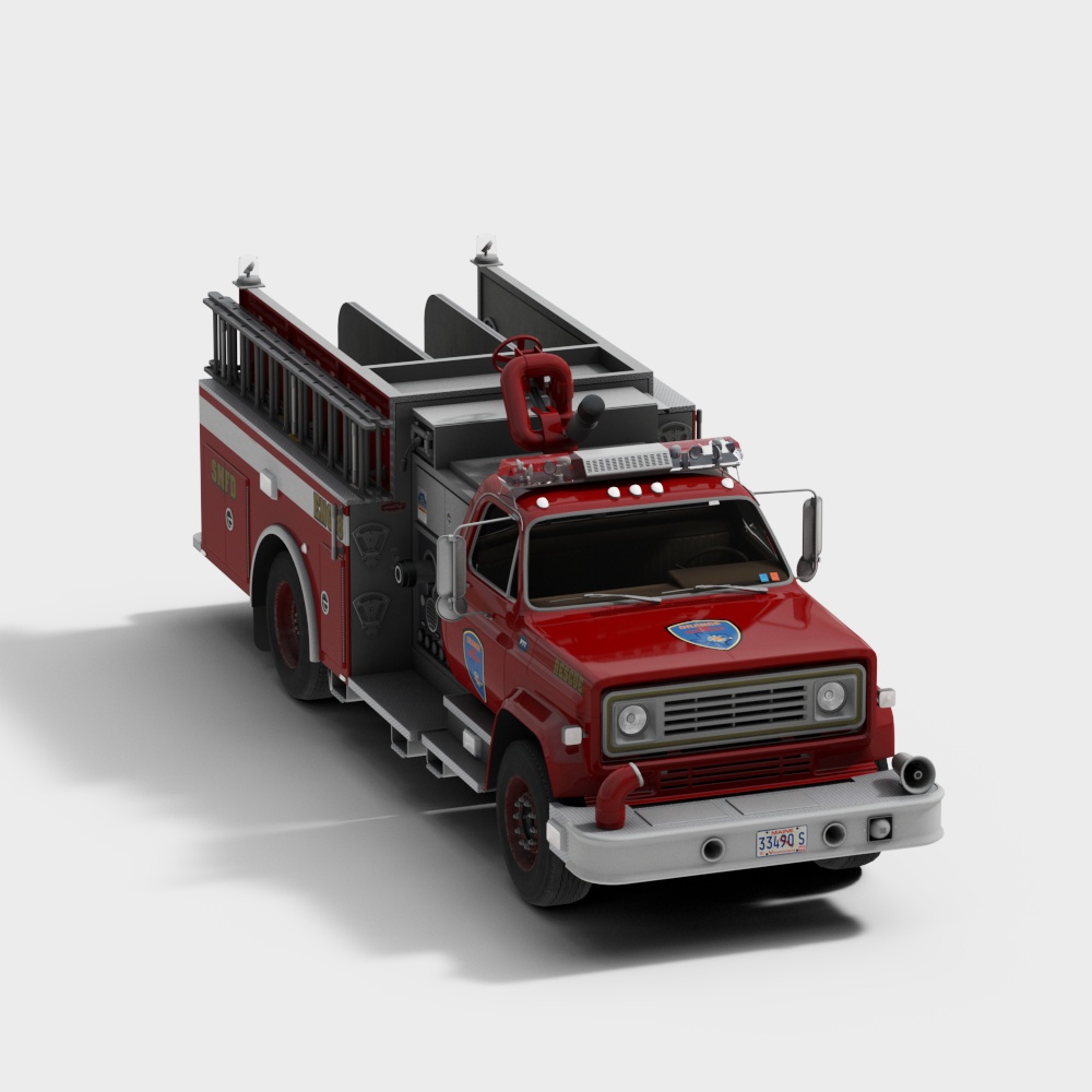 Urban Guardian Fire Truck 3D model