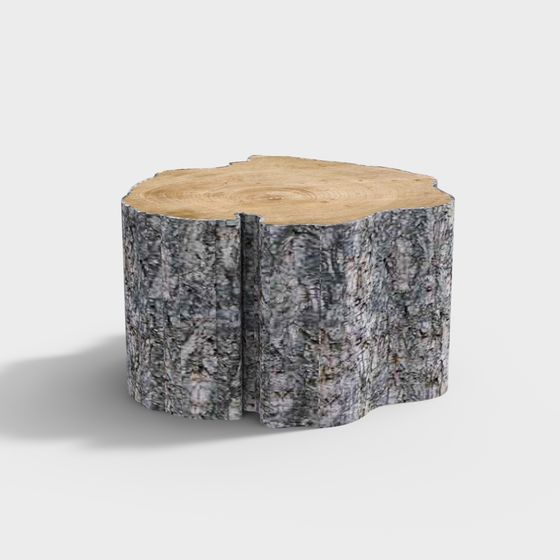 Natural Stump 3D model