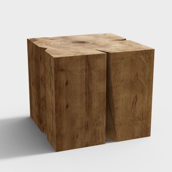 Natural Cube 3D model