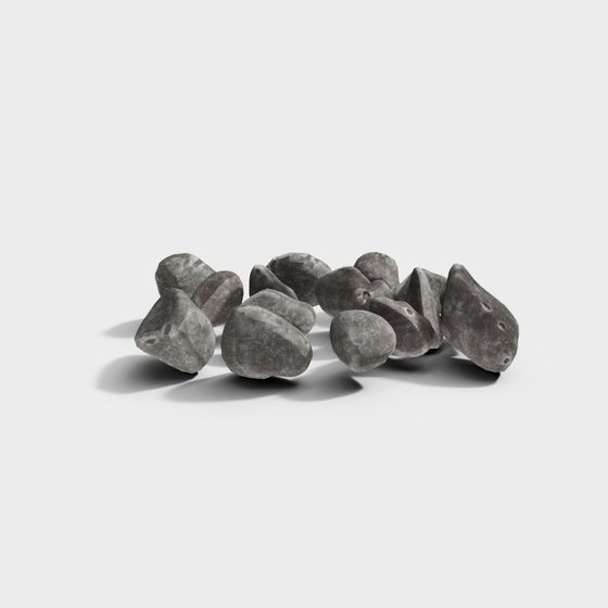 Highly Detailed Rock 3D Model for Natural Landscapes