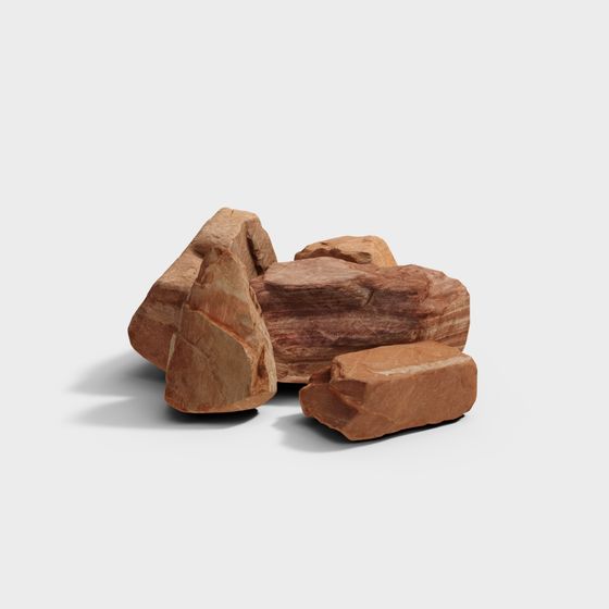 Mountain Rock Pile 3D model
