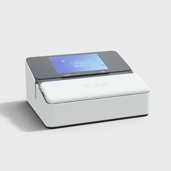 Futuristic Low-Poly High-Detail Device 3D model